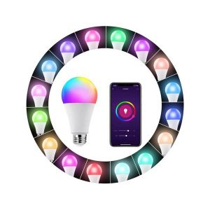 LAMPARA BULBO SMART LED 9W WIFI RGB CANDELA X5 UNIDADES - Vista 4