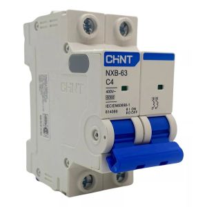 LLAVE TERMICA BIPOLAR 2X4A 6KA CURVA C CHINT - Vista 1