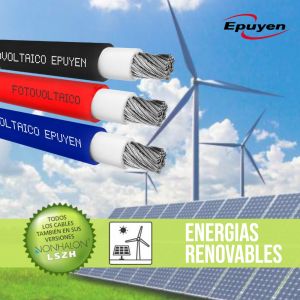 CABLE SOLAR FOTOVOLTAICO 1 X 4 MM X METRO EPUYEN - Vista 5