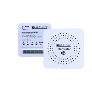 INTERRUPTOR WIFI HASTA 2200 W 10A LIGHT HOUSE
