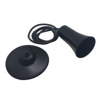 COLGANTE CRYSTAL COLORS TULIPAN NEGRO