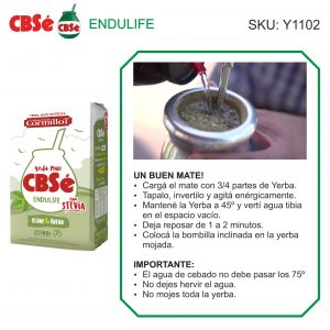 PAQUETE YERBA CBSE ENDULIFE 500 GR - Vista 4