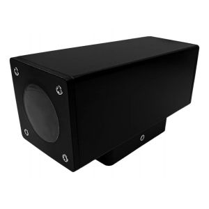 APLIQUES PARED DICRO CUADRADO BIDIRECCIONAL CANDELA COLOR NEGRO IP65 - Vista 4