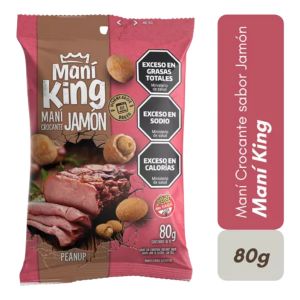 MANI KING CROCANTE JAPONES JAMON 80 GRS - Vista 1