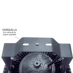 ARTEFACTO COLGANTE GALPONERA LED 200W FRIO MACROLED - Vista 5