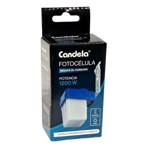 FOTOCéLULAS SENSOR LUZ EXTERIOR 1200W CANDELA 7734 - Vista 5