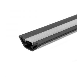 PERFIL DE PVC ESQUINERO P/CINTA DE LED X 2 METROS MACROLED