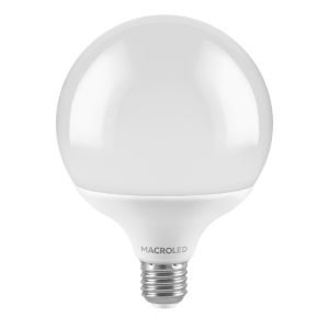 LAMPARA GLOBO CHICO LED 14W E27 MACROLED - Vista 4