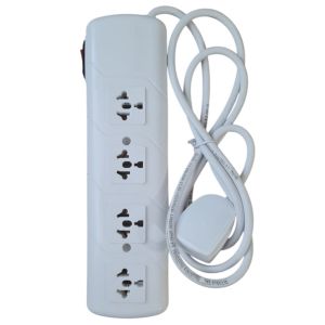 PROLONGADOR ZAPATILLA 4 TOMAS MULTINORMA C/CABLE 1.5 MTS EXULTT