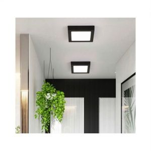 PANEL LED APLICAR CUADRADO 18W NEGRO MACROLED - Vista 9