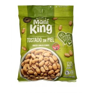 MANI TOSTADO MANI KING SIN PIEL 120 GR