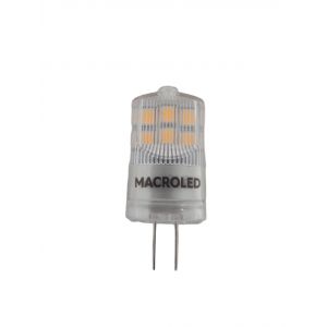 LAMPARA BIPIN 2W G4 12V MACROLED