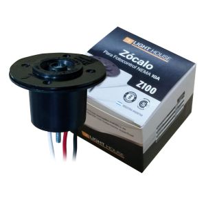 ZOCALO P/ FOT. ALUMB. LIGHT HOUSE