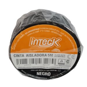 CINTA AISLADORA PVC  5 MTS INTECK - Vista 3