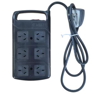 PROLONGADOR ZAPATILLA 6 TOMAS C/CABLE 1.5 MTS EXULTT - Vista 7