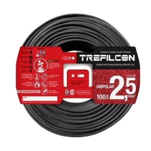 CABLE TREFILCON UNIPOLAR 2.5 MM X 100 MTS - Vista 6