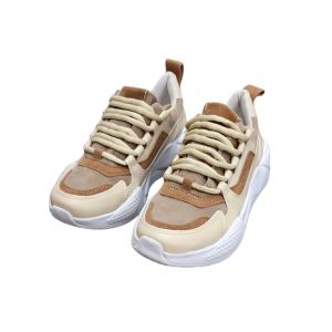 ZAPATILLAS MALLORCA BEIGE MUJER PLATAFORMAS MODA GOMA LIBERTA - Vista 3