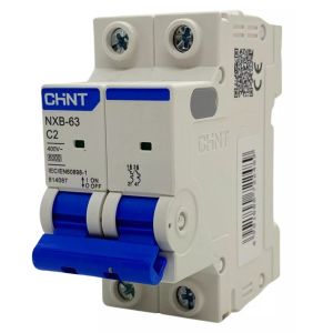 LLAVE TERMICA BIPOLAR 2X2A 6KA CURVA C CHINT - Vista 2