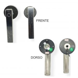CERRADURA SMART PICAPORTE KY 100 + HUELLA + APP PRONEXT - Vista 3